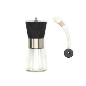 MOEDOR PARA CAFÉ EM VIDRO / INOX