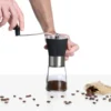 MOEDOR PARA CAFÉ EM VIDRO / INOX