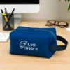 NECESSAIRE C/ ALÇA EM MATERIAL SINTÉTICO – AZUL