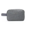 NECESSAIRE EM POLIESTER 300D – MELANGE CINZA
