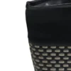 NECESSAIRE EM PVC E MATERIAL SINTÉTICO – PREMIUM – PRETO/XADREZ