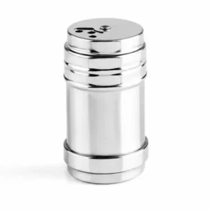 POTE PARA CONDIMENTO EM AÇO INOX - 8X4CM