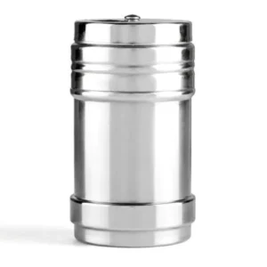 POTE PARA CONDIMENTO EM AÇO INOX - 8X4CM
