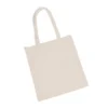 SACOLA / ECOBAG EM ALGODÃO RECICLADO – NATURAL – 38X42CM