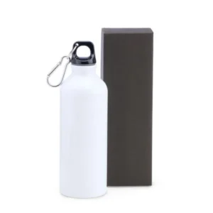 SQUEEZE EM ALUMÍNIO BRANCO - 500 ML
