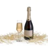 TAÇA DE VIDRO P/ CHAMPAGNE 190 ML – NÃO ACOMPANHA GARRAFA