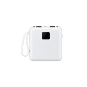 POWER BANK 10.000MAH COM LANTERNA E MULTISSAÍDAS