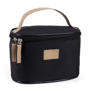 BOLSA DE COSMETICOS EM OXFORD/PVC - PRETO