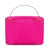 BOLSA DE COSMETICOS EM OXFORD/PVC – ROSA