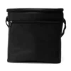 BOLSA TÉRMICA PRETA EM POLYESTER 600D/PEVA – 27X20X25CM