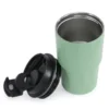 COPO TÉRMICO EM AÇO INOX – VERDE CLARO – 450 ML