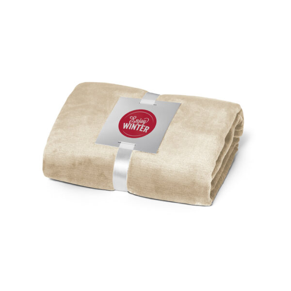 DYLEAF. Manta em tecido polar (240 g/m²) com acabamento aveludado