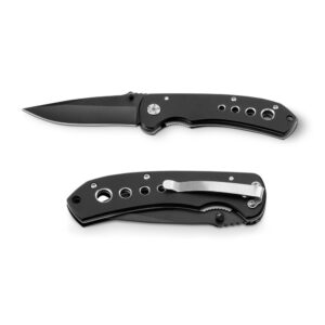 NINJA. Canivete em aço inox e metal com fecho de segurança