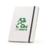 MILKY. Caderno A5 produzido através de pacotes de leite reciclados com folhas pautadas recicladas