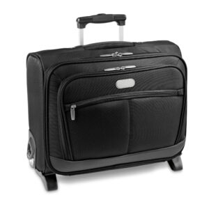 MOURA. Mala de viagem para notebook (15'6") em c. sintético e 1680D com caixa rígida e 2 rodas (20 L)