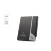 AUSTEN A5. Agenda A5 em PU (58% reciclado) e PET reciclado (100% rPET) 300D