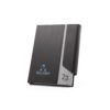 AUSTEN A5. Agenda A5 em PU (58% reciclado) e PET reciclado (100% rPET) 300D