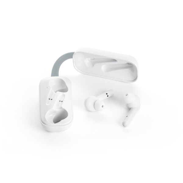 RUBIN WH. Fones de ouvido wireless com autonomia de 3h, em ABS