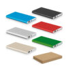 COULOMB 4’0. Bateria portátil slim em alumínio 100% reciclado (4’000 mAh)