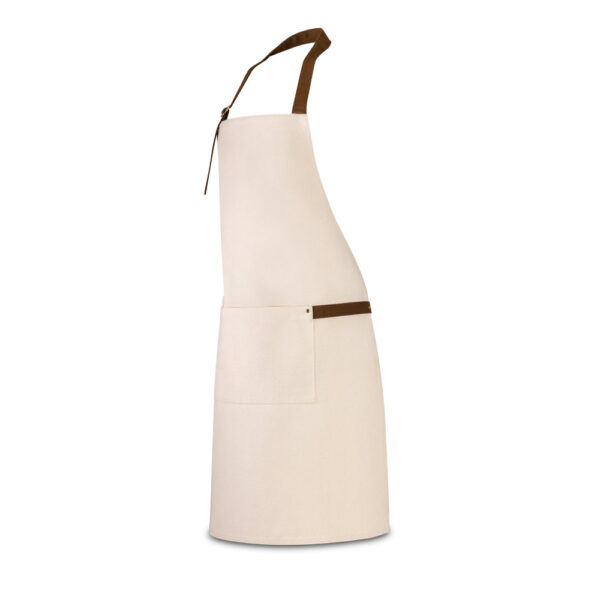 BOSI. Avental 100% algodão canvas (320 g/m²)