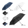 EMMA. Mini guarda-chuva compacto de 19” em pongee 190T