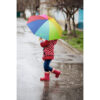 OLIVIA. Guarda-chuva colorido para criança de 19″ em poliéster 190T