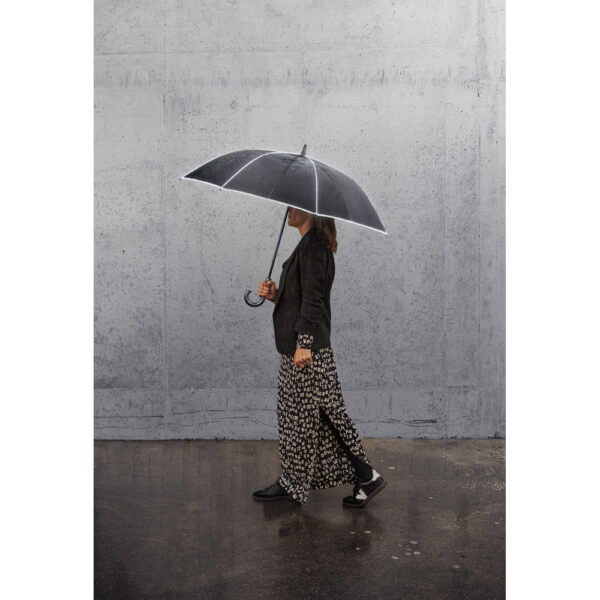 FINNLEY. Guarda-chuva de 27″ em poliéster 100% reciclado pongee 190T à prova de vento