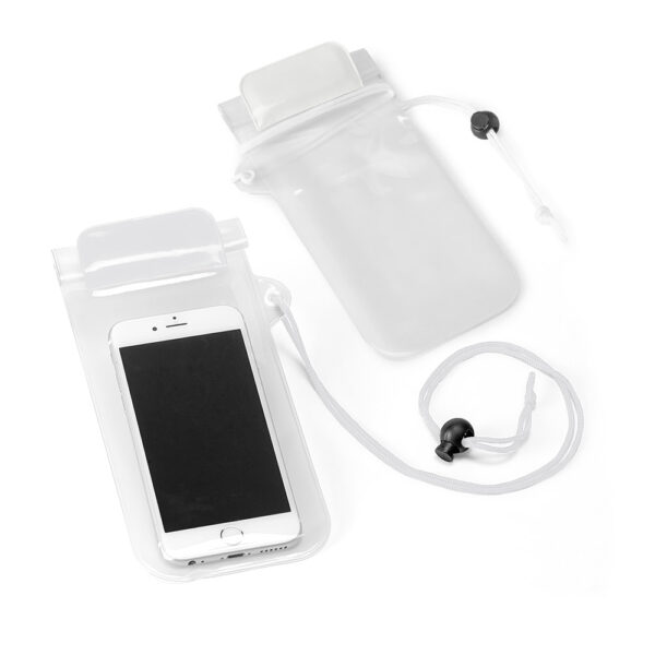 EGEU. Bolsa para celular em PVC resistente à água