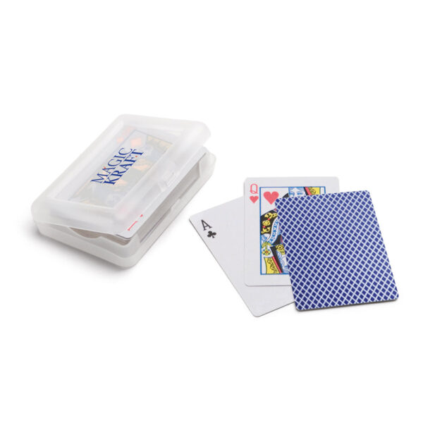 JOHAN. Baralho de 54 cartas em papel plastificado