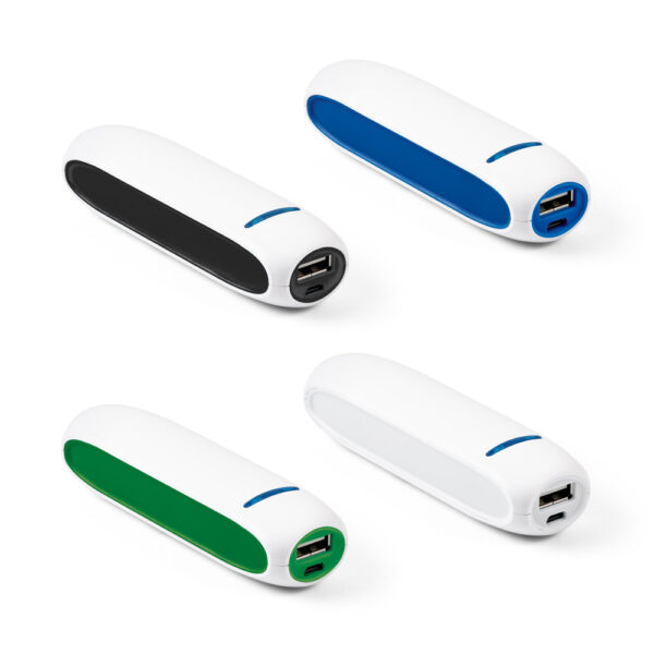 BOOLE 1’5. Bateria portátil em ABS (1’500 mAh)