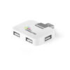 JANNES. Hub USB 2’0 com 4 portas