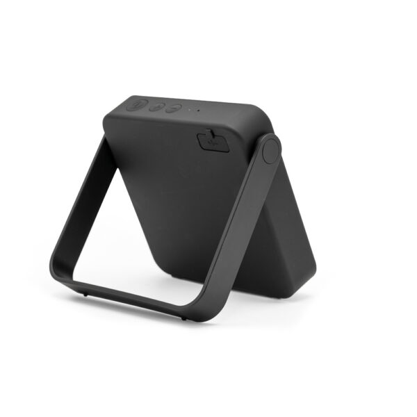 DIPSTER. Coluna portátil com proteção à prova d’água (IPX7) e autonomia de 11h (1’800 mAh), em ABS 100% reciclado