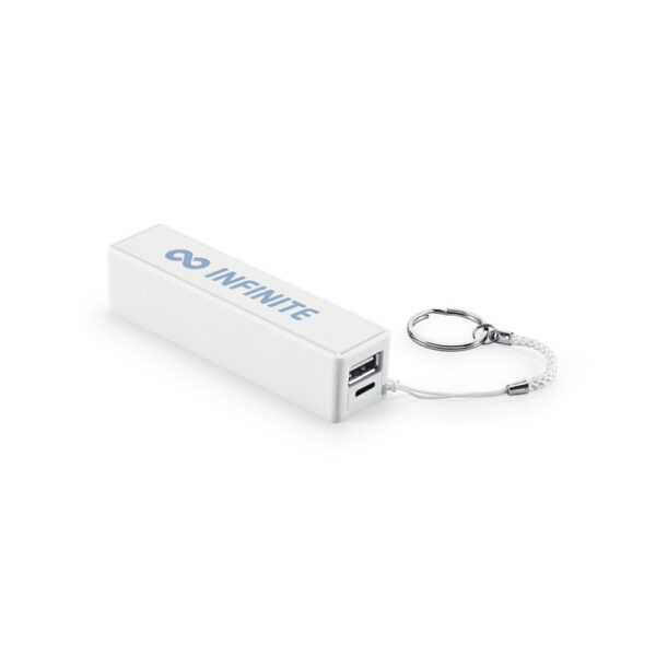 BIT 1. Bateria portátil em ABS (1’200 mAh)