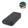 BECKER 20. Bateria portátil com carregador por indução super-rápido (20’000 mAh), em ABS 100% reciclado