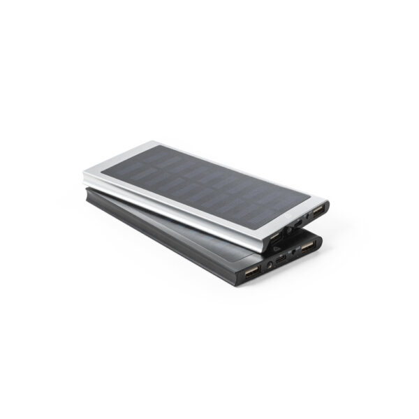 CLERK. Bateria portátil em alumínio 100% reciclado (8 000 mAh)