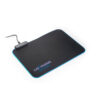 THORNE MOUSEPAD RGB. Mouse pad para jogos em poliéster com base antiderrapante em borracha