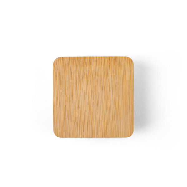 ESSENCE. Vela aromática, de 50 g., em copo de vidro com tampa em bambu