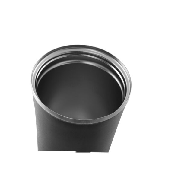 PHELPS. Copo de viagem térmico em aço inox e PP, de parede dupla isolada a vácuo (470 mL)