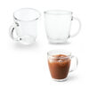 LUNKINA. Caneca em vidro (390 mL)