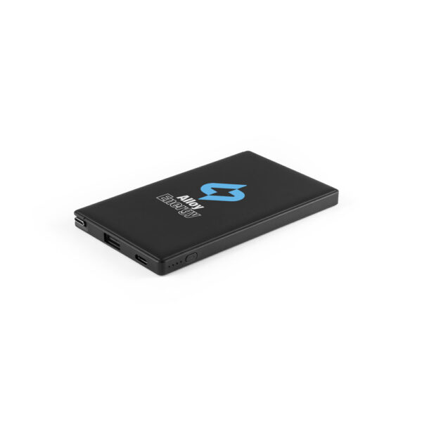 WIGNER. Bateria portátil em ABS 100% reciclado (4’000 mAh)
