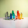 ENDERS. Squeeze em PET 100% reciclado com pega em corda (580 mL)