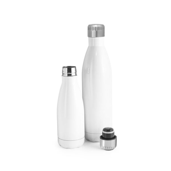 AMORTI S. Garrafa térmica para sublimação em aço inox de parede dupla isolada a vácuo (380 mL)