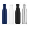 RE-BUFFON L. Garrafa térmica em aço inox 90% reciclado de parede dupla isolada a vácuo, com acabamento mate (810 mL)