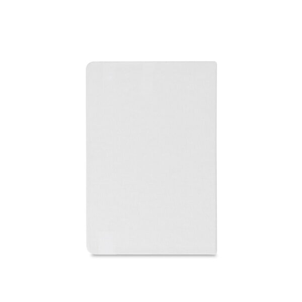 ANNE SUB. Caderno A5 de capa dura em poliéster 100% reciclado 300D ideal para personalização em sublimação
