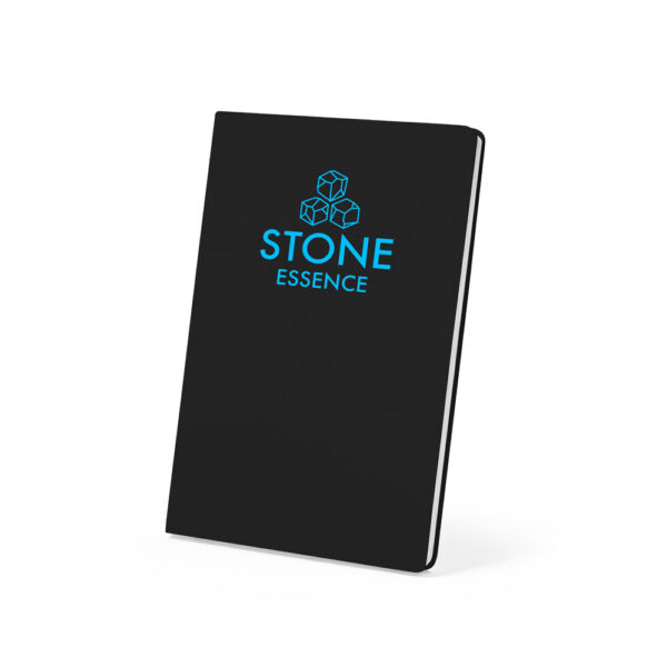 CRANE. Caderno A5 resistente à água em papel pedra (120g/m²), com páginas pautadas