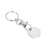 FIDO. Chaveiro em metal com formato de moeda