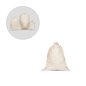 GIFTWRAP S. Sacola pequena 100% algodão (120 g/m²)