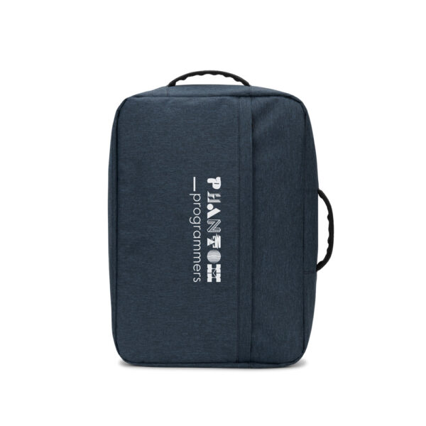 NIAMEY. Mochila para notebook (15’6″) em poliéster reciclado 300D de alta densidade (15 L)