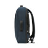 NIAMEY. Mochila para notebook (15’6″) em poliéster reciclado 300D de alta densidade (15 L)