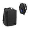 GLASGOW. Mochila para notebook (17’3″) em poliéster reciclado de alta densidade 600D (20L)